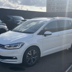 2025 Volkswagen Golf Touran white gasoline used car Japan export