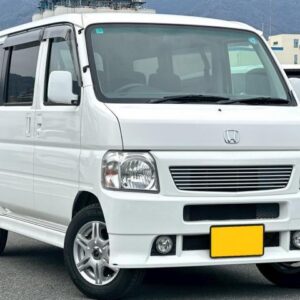 2002 Honda Vamos white gasoline used car Japan export