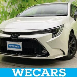 2021 Toyota Corolla Touring pearl gasoline used car Japan export