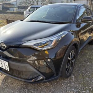 2020 Toyota C-Hr black gasoline used car Japan export