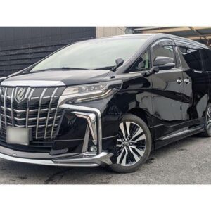 2018 Toyota Alphard black gasoline used car Japan export