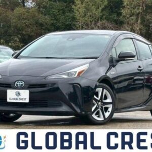 2019 Toyota Prius black gasoline used car Japan export