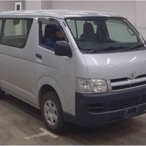 2006 Toyota Hiace Van silver diesel used car Japan export
