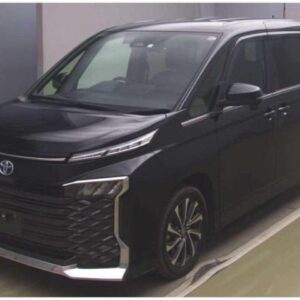 2023 Toyota Voxy black gasoline used car Japan export