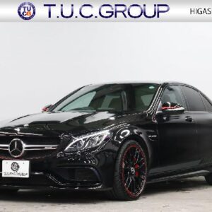 2015 Amg C-Class black gasoline used car Japan export