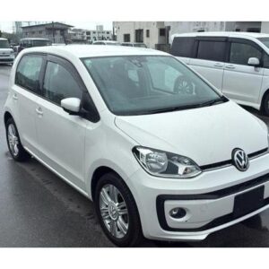 2017 Volkswagen Up! white gasoline used car Japan export