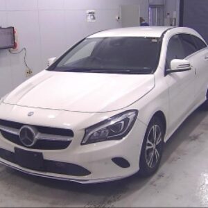 2017 Mercedes Benz Cla-Class Shooting Brake white gasoline used car Japan export