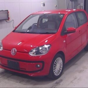2015 Volkswagen Up! red gasoline used car Japan export
