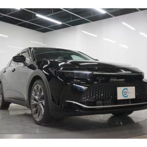 2023 Toyota Crown Crossover black hybrid used car Japan export