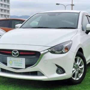 2015 Mazda Demio pearl diesel used car Japan export