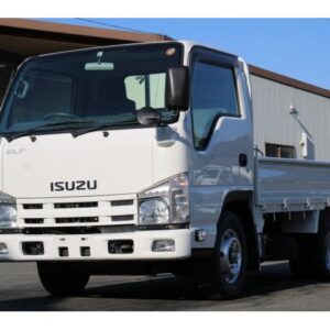 2010 Isuzu Elf Truck white diesel used car Japan export