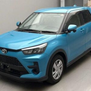 2021 Toyota Raize blue gasoline used car Japan export