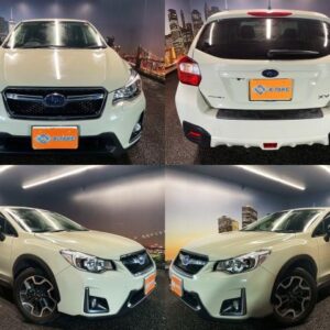 2017 Subaru Xv green gasoline used car Japan export