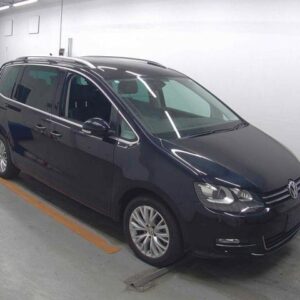 2015 Volkswagen Sharan black gasoline used car Japan export