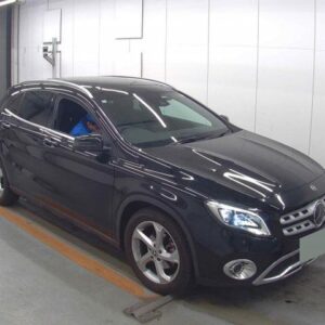 2017 Mercedes Benz Gla-Class black gasoline used car Japan export