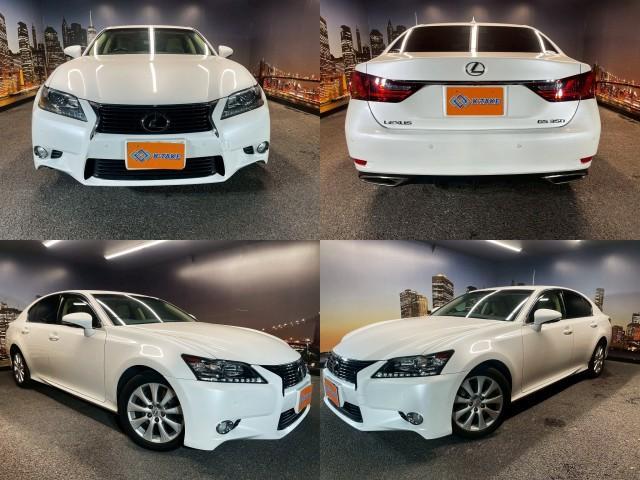 Ref:AUX-22837255 LEXUS GS 2013 1 2013 Lexus Gs white gasoline used car Japan export
