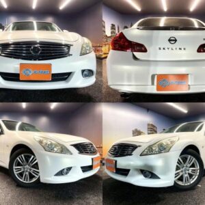 2010 Nissan Skyline pearl gasoline used car Japan export