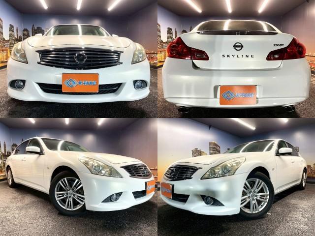 Ref:AUX-22837305 NISSAN SKYLINE 2010 1 2010 Nissan Skyline pearl gasoline used car Japan export