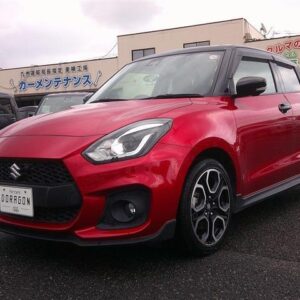 2023 Suzuki Swift Sport red gasoline used car Japan export