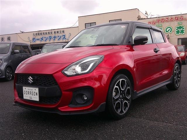 Ref:AUX-22837416 SUZUKI SWIFT SPORT 2023 1 2023 Suzuki Swift Sport red gasoline used car Japan export