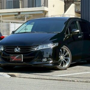 2010 Honda Odyssey black gasoline used car Japan export