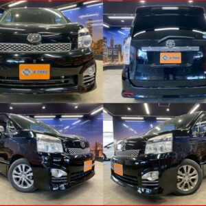 2013 Toyota Voxy black gasoline used car Japan export