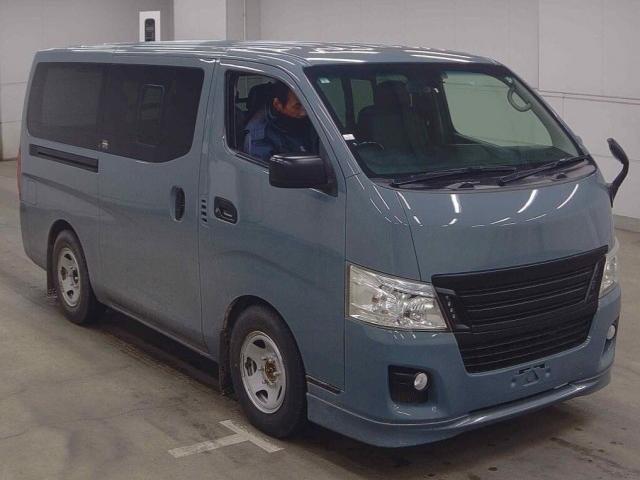 Ref:AUX-22837543 NISSAN NV350CARAVAN VAN 2012 1 2012 Nissan Nv350Caravan Van blue diesel used car Japan export