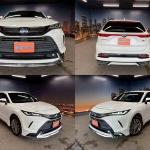 2021 Toyota Harrier Hybrid pearl gasoline used car Japan export