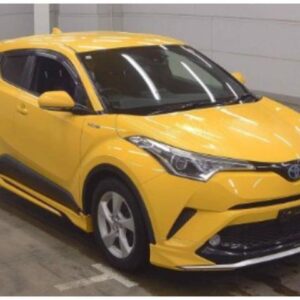 2017 Toyota C-Hr yellow gasoline used car Japan export