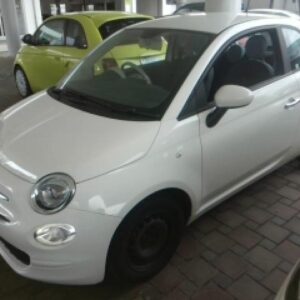 2016 Fiat 500 white gasoline used car Japan export