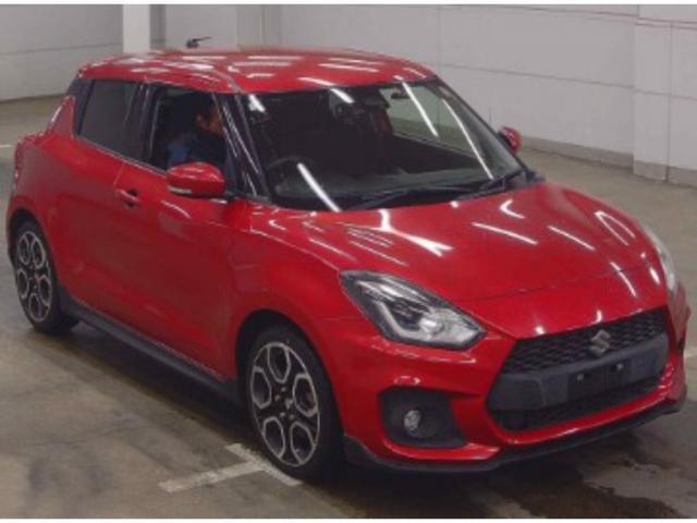 Ref:AUX-22841764 SUZUKI SWIFT SPORT 2018 1 2018 Suzuki Swift Sport red gasoline used car Japan export