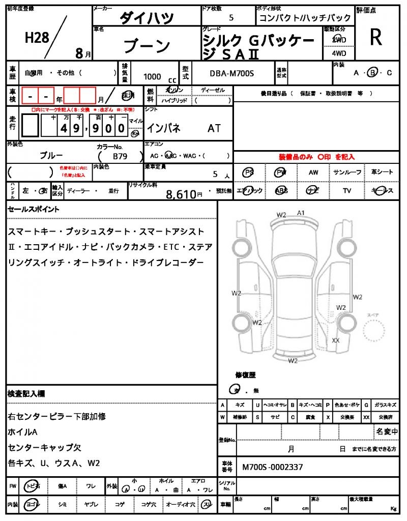 Ref:AUX-22841767 DAIHATSU BOON 2016 21 Ref:AUX-22841767 DAIHATSU BOON 2016 - Image 21