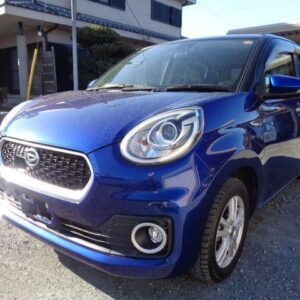 2016 Daihatsu Boon blue gasoline used car Japan export