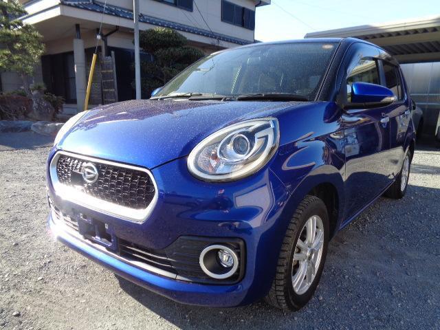 Ref:AUX-22841767 DAIHATSU BOON 2016 1 2016 Daihatsu Boon blue gasoline used car Japan export