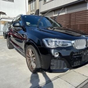 2014 Bmw X4 black gasoline used car Japan export