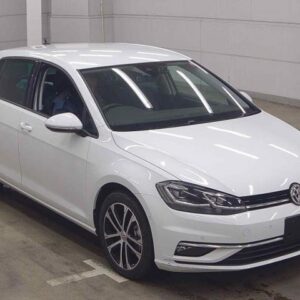 2020 Volkswagen Golf white diesel used car Japan export