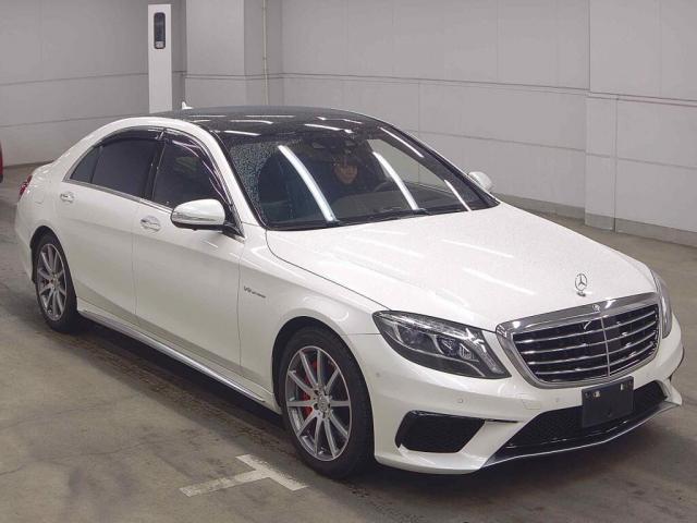 Ref:AUX-22841963 MERCEDES AMG S-CLASS 2015 1 2015 Mercedes Amg S-Class pearl gasoline used car Japan export