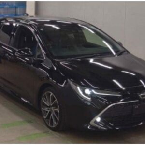 2019 Toyota Corollasport black gasoline used car Japan export
