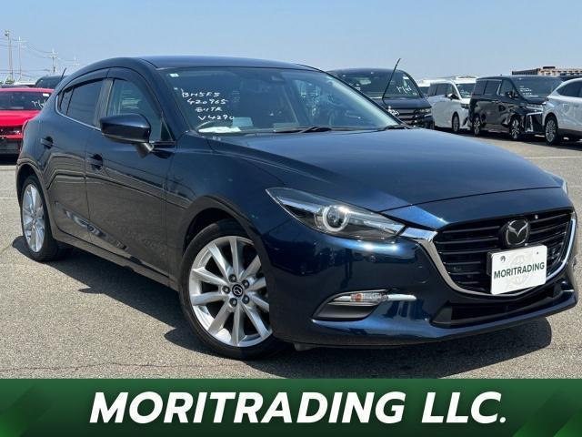 Ref:AUX-22841978 MAZDA AXELA SPORT 2019 1 2019 Mazda Axela Sport blue gasoline used car Japan export
