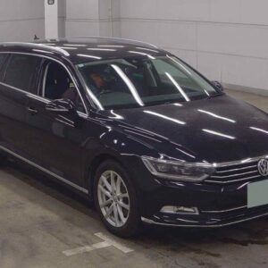 2016 Volkswagen Passat Variant black gasoline used car Japan export