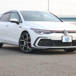 2022 Volkswagen Golf Gti white gasoline used car Japan export