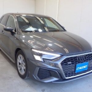 2023 Audi A3 gray gasoline used car Japan export