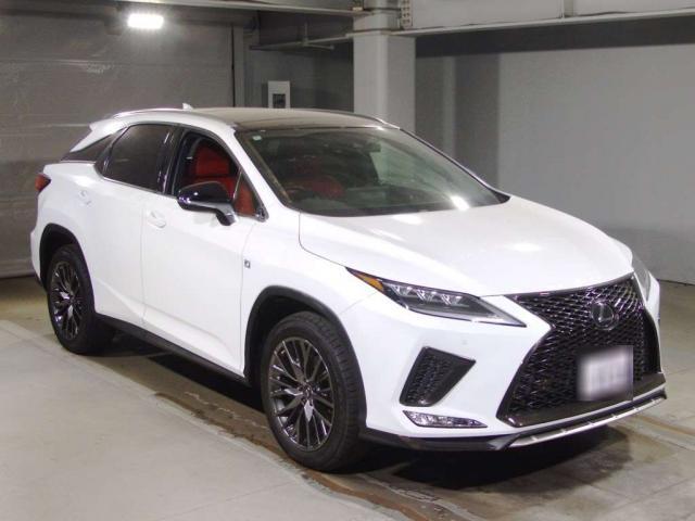 Ref:AUX-22842116 LEXUS RX 2022 1 2022 Lexus Rx pearl gasoline used car Japan export