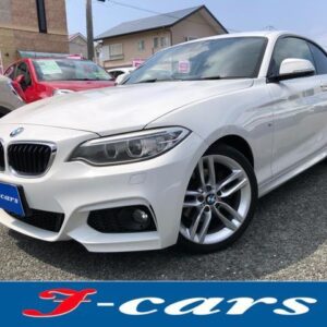 2014 Bmw 2 Series white gasoline used car Japan export