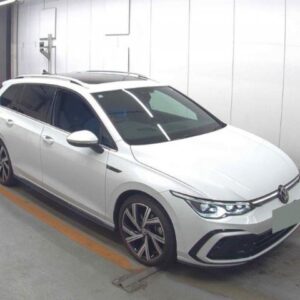 2023 Volkswagen Golf Variant pearl diesel used car Japan export