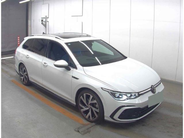 Ref:AUX-22849599 VOLKSWAGEN GOLF VARIANT 2023 1 2023 Volkswagen Golf Variant pearl diesel used car Japan export