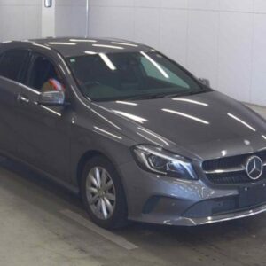 2017 Mercedes Benz A-Class gray gasoline used car Japan export