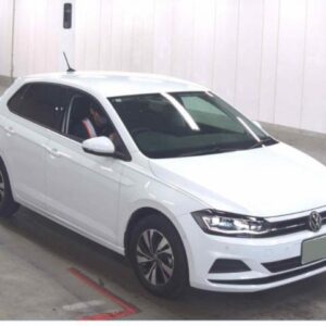 2021 Volkswagen Polo white gasoline used car Japan export