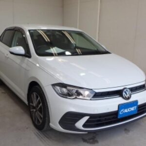 2022 Volkswagen Polo white gasoline used car Japan export