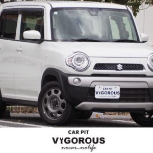 2015 Suzuki Hustler white gasoline used car Japan export